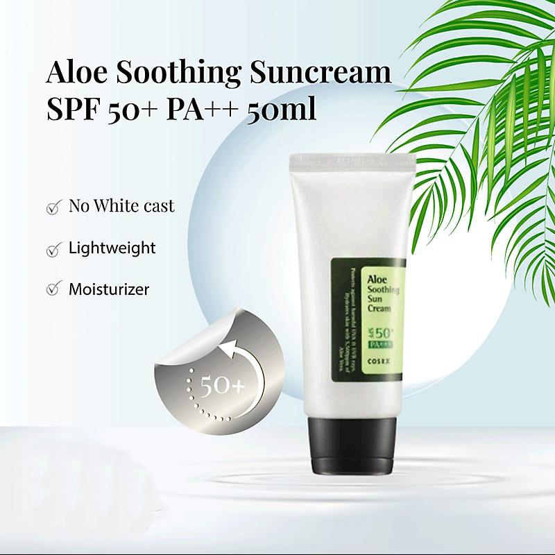 Skincare Cosrx - COSRX Aloë Kalmerende Zonnecrème SPF50+ PA+++