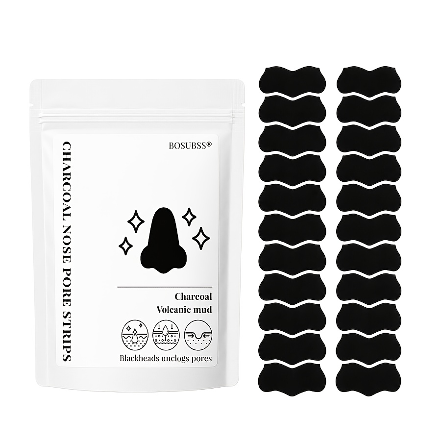 Skincare Oil Control - Tea Tree Charcoal Neusstrips voor mannen