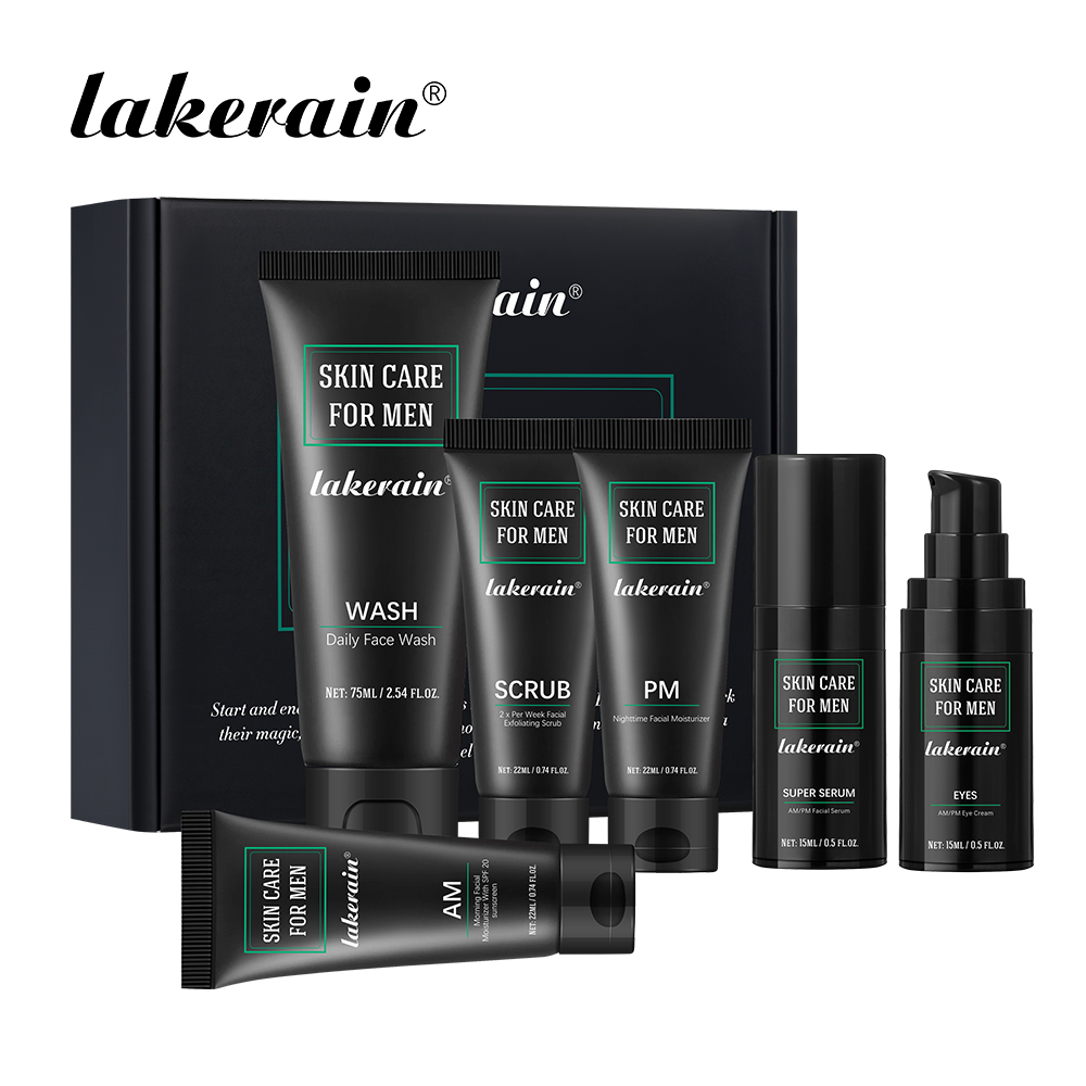 Skincare Oil Control - Lakerain Huidverzorging voor Mannen Kit Oliecontrole