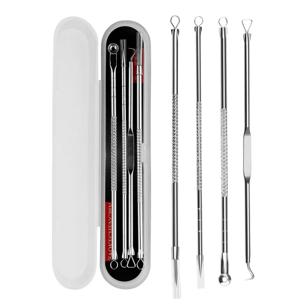 Skincare Ingredients Checker - 4 Stuks Mee-eter Acne Remover Set