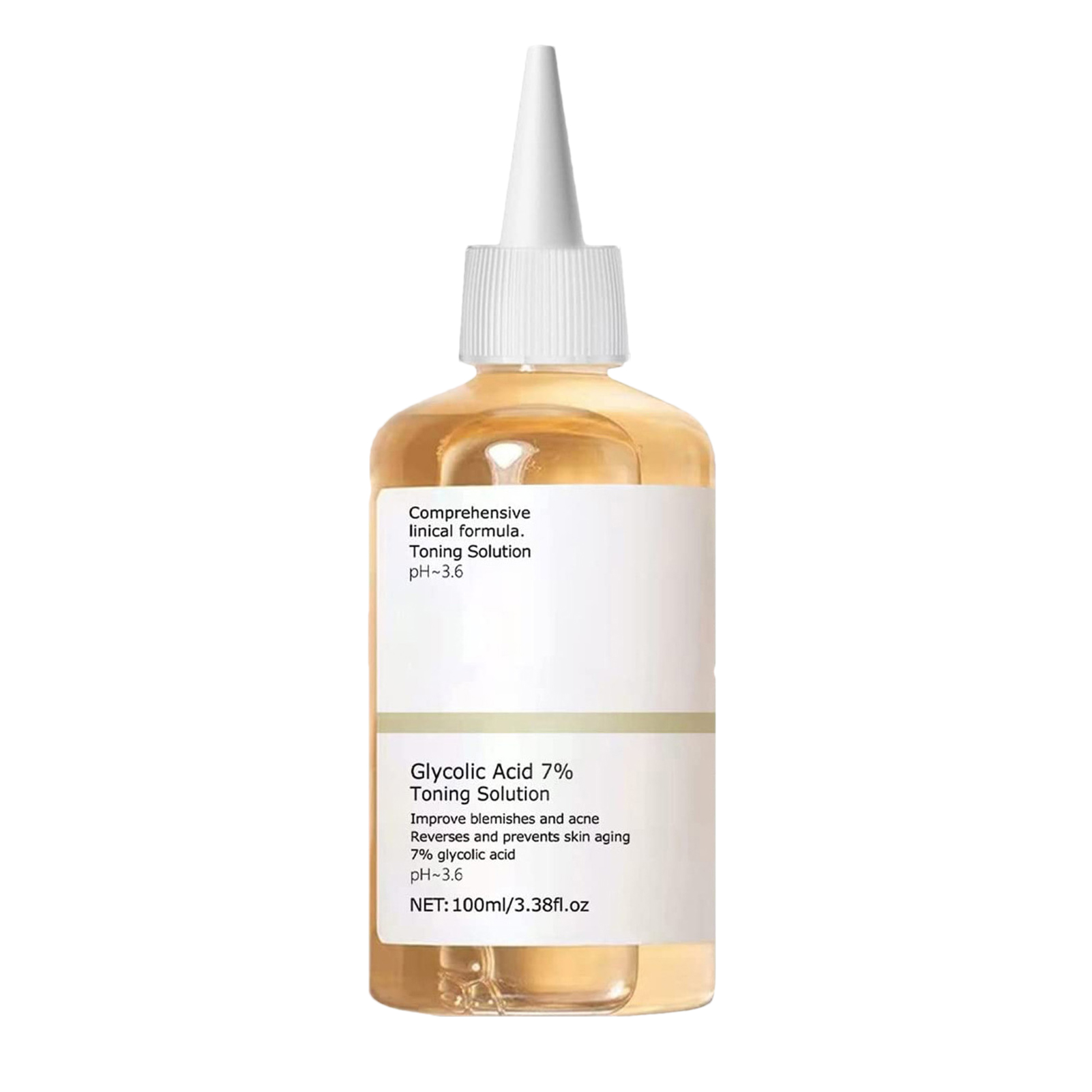 Glycolzuur 7% Toner Voedende Z - Glycolic Acid Exfoliant recensie en prijs