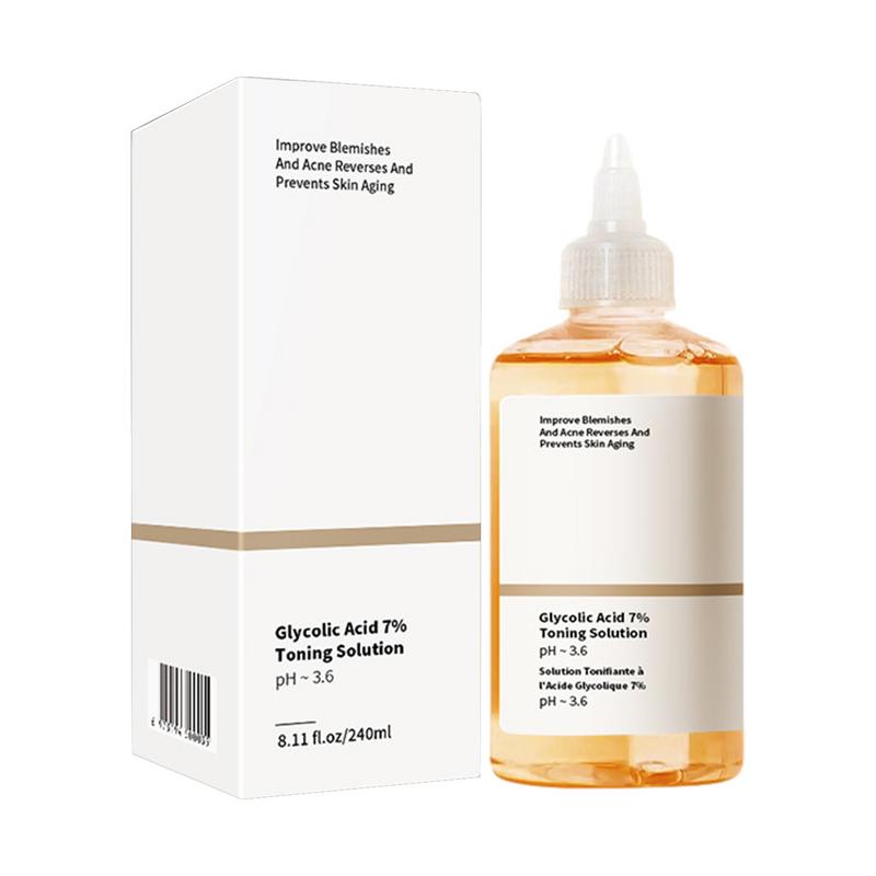Glycolzuur 7% Toner Voedende Z - Glycolic Acid Exfoliant recensie en prijs