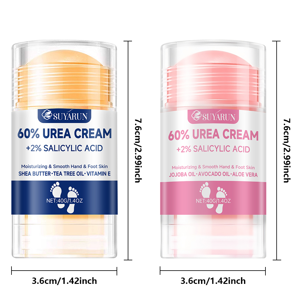 SUYARUN 60% Urea Voetcrème Sti - Glycolic Acid Exfoliant recensie en prijs