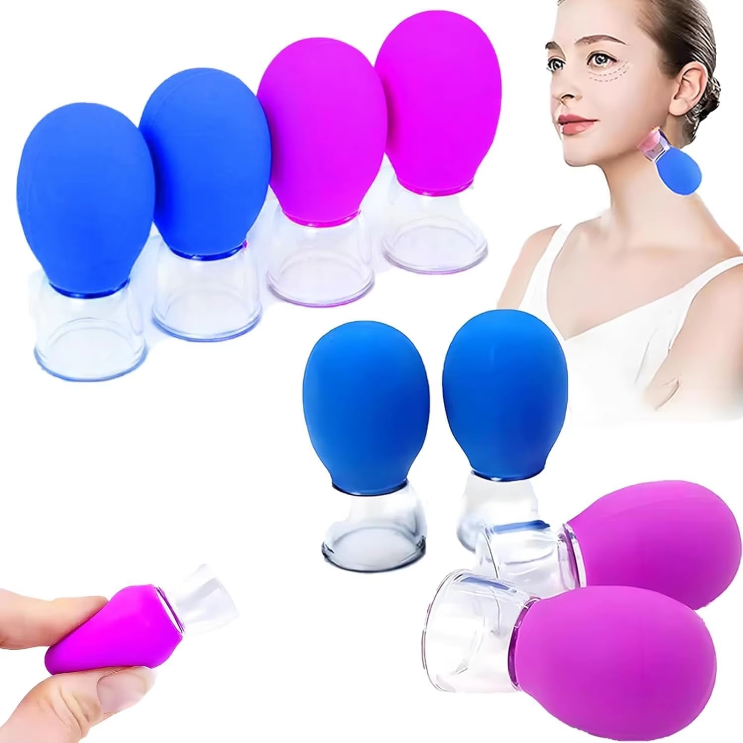 Mini siliconen gezichtscupping - Skincare Ingredients Checker recensie en prijs