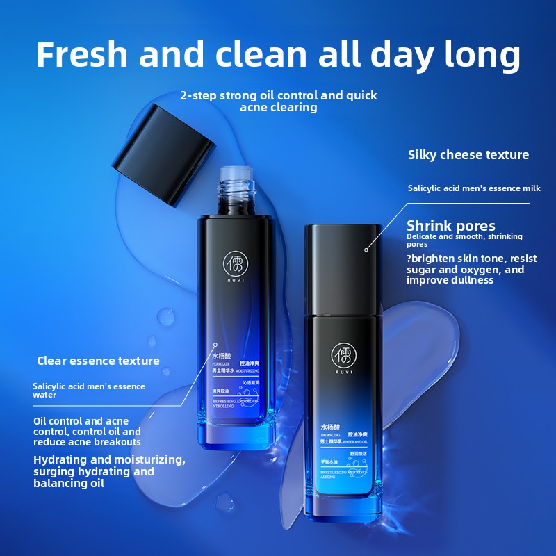 RUYI Mannen Huidverzorging Set - Skincare Oil Control recensie en prijs