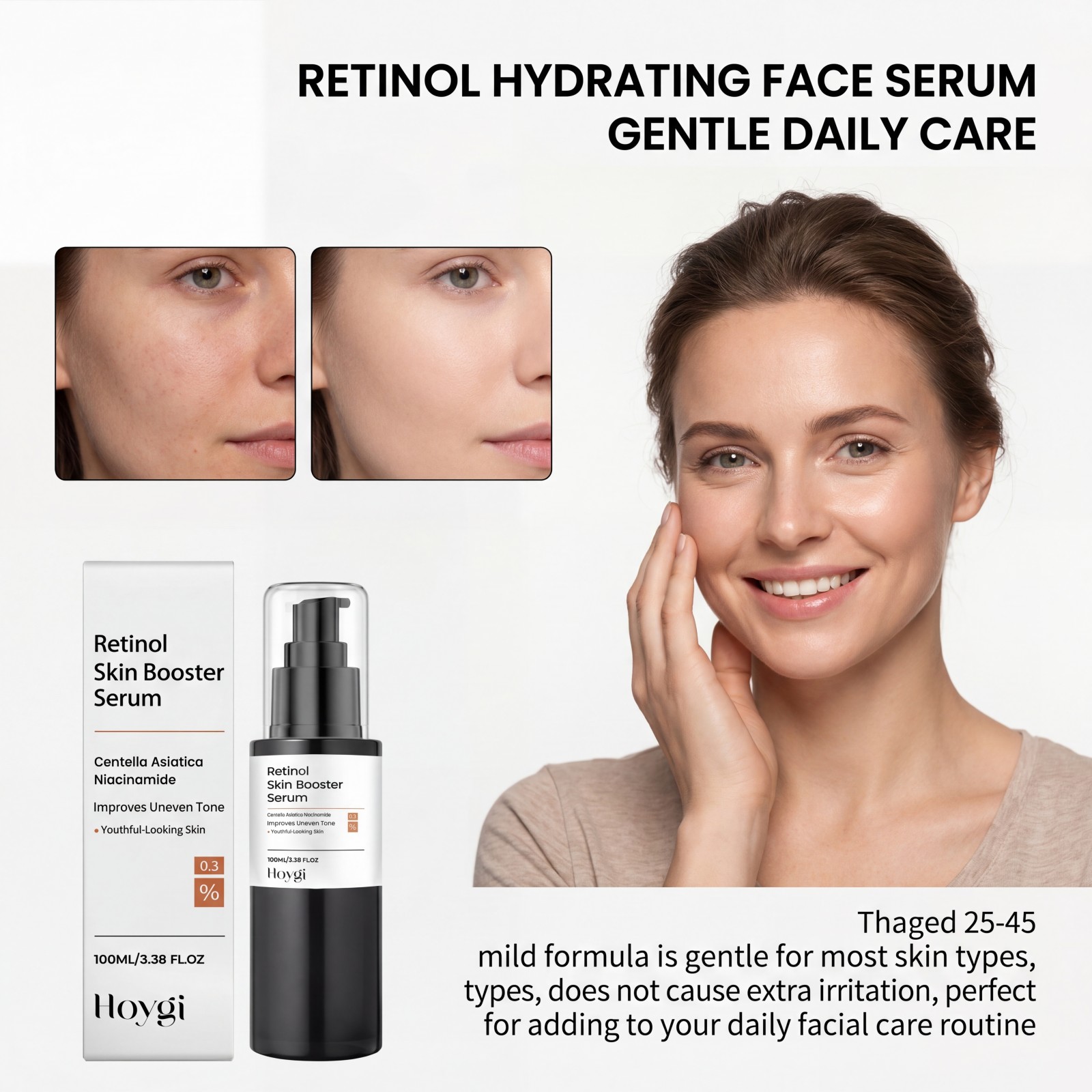 100ml Retinol Skin Booster Ser - Skincare Ingredients recensie en prijs