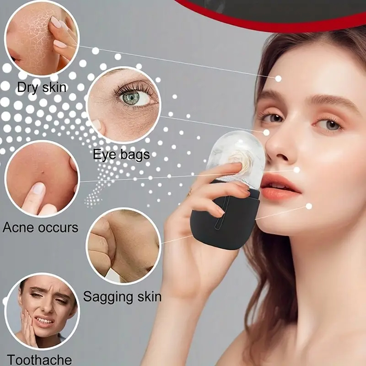 Ice Face Roller Set 1/2/3 stuk - Skincare Ingredients Checker recensie en prijs