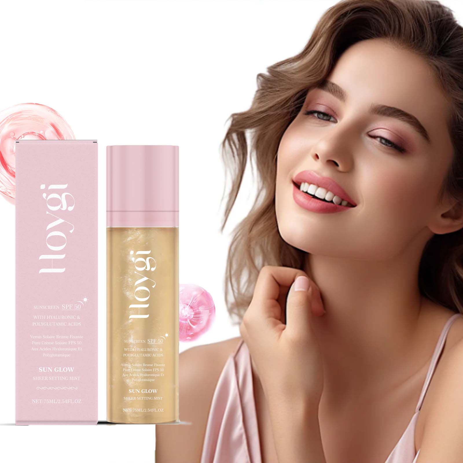 Spf 50+ Setting Spray Oil Cont - Polyglutamic Acid Moisturizer recensie en prijs